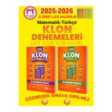 2026 8.Sınıf Lgs Hazırlık(M-T)2 Kitap Video Çözümlü Klon 27 Adet Deneme Seti+Tablet Kalem