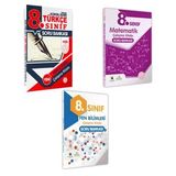 2026 8.Sınıf LGS MEB 3lü SET( Matematik-Fen-Türkçe) Soru Bankası Seti Renkli Baskı A4 BASKI ÜCRETİ
