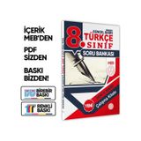 2026 8.Sınıf LGS Türkçe MEB Çalışma Kitabı Soru Bankası (Renkli Baskı A4 Boyutlu) BASKI ÜCRETİ