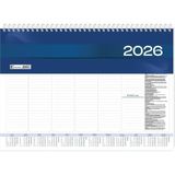 2026 Aj-70 28X40 Haftalık Spiralli Masa Sümeni - Standart