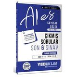 2026 ALES Sayısal Sözel Yetenek Tamamı Çözümlü Son 6 Sınav Çıkmış Sorular (23 Kasım 2025 Ales-3 Ekli)