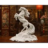 2026 At Yılı Çin Burcu Heykeli - Dekoratif Masaüstü Figür | Şans & Feng Shui Hediyesi - Year of the Horse 2026 Chinese Zodiac Sculpture