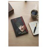 2026 Atatürk Ajanda Premium Sert Kapak Özel Baskı 17X24 Cm Lastikli Ajanda Atatürk Kapaklı Siyah Ofs907ata