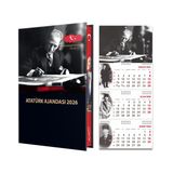2026 Atatürk Ciltli Ajanda ve Atatürk Gemici Takvim - İmza
