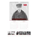 2026 Atatürk Duvar Takvimi Denizci Gemici Takvimi 33x48 cm