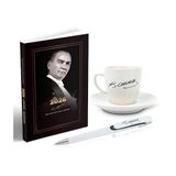 2026 Atatürk Gazi Paşa Ajanda - Atatürk İmza Baskılı Kahve Fincanı - Ayraç - Kartpostal