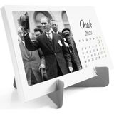 2026 Atatürk Takvimi, Atatürk Masa Takvimi, 2026 Takvim - Gri Renk - 1 Adet