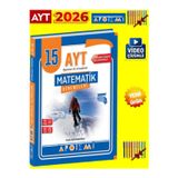 2026 Ayt Hazırlık Matematik 15 Li Video Çözümlü Konu Kitapçıklı Sayısal Deneme+Tablet Kalem