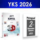 2026 Ayt Kimya Soru Bankası 3D Yayınları Paragraf Deneme Hediye