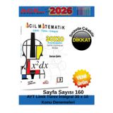 2026 Ayt Limit Türev İntegral 30 X 10 Konu Denemeleri+Tablet Kalem