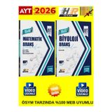2026 Ayt Matematik 15-Biyoloji 24 Sayısal Deneme Seti(2 Kitap)+Tablet Kalem