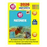 2026 Ayt Matematik 40 Seans Soru Bankası(Çok Kolay-Kolay-Normal)Düzey Sorular+Android Kalem