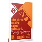 2026 AYT Türk Dili ve Edebiyatı Sosyal Bilimler - 1 Çek Kopar 10'lu