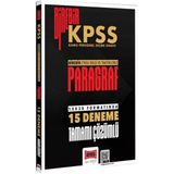 2026 Birebir Kpss Paragraf Tamamı Çözümlü 15 Deneme Yargı Yayınları