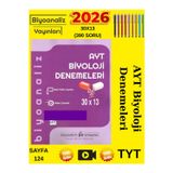 2026 Biyoanaliz Ayt Biyoloji 30X13 Kazanım Odaklı Branş Denemeleri +Tablet Kalem