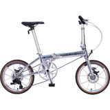 2026 Dahon K9 16 Jant Katlanır Bisiklet - Gümüş