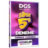 2026 Dgs Tamamı Çözümlü Süper 5'li Deneme / Kolektif