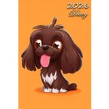 2026 Diary: German Longhaired Pointer Dog: | A5 Week to View Dated from Jan 2026 to Dec 2026 | Weekly Planner Agenda Personal Organiser
