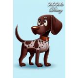2026 Diary: German Shorthaired Pointer Dog: | A5 Week to View Dated from Jan 2026 to Dec 2026 | Weekly Planner Agenda Personal Organiser