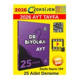 2026 Dr. Biyoloji Ayt 25 Deneme+Tablet Kalem