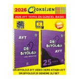2026 Dr.Biyoloji Ayt Video Ders Kitabı+Ayt Dr.Biyoloji 25 Deneme 2Li Set