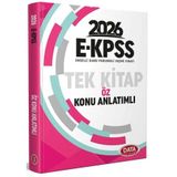 2026 E-KPSS Tek Kitap Öz Konu Anlatımlı