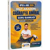 2026 Eğit Akademi Mehmet Eğit Meb Ags Kpss Coğrafya Amiral Soru Bankası Tamamı Çözümlü