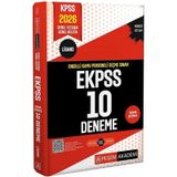 2026 EKPSS 10 Deneme Çözümlü Pegem Akademi Yayınları