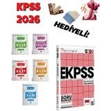 2026 Ekpss Çözümlü Soru Bankası ve Deneme Seti 6 Kitap Bigelio ve