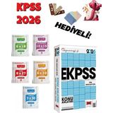 2026 Ekpss Konu Anlatımı ve Deneme Seti 6 Kitap Bigelio ve Yargı