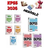 2026 Ekpss Konu + Soru + Deneme Seti 8 Kitap Bigelio ve Yargı Yay