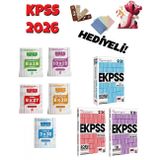 2026 EKPSS Konu + Soru + Deneme Seti 8 Kitap Bigelio ve Yargı Yayınları