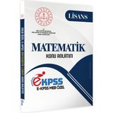 2026 Ekpss Lisans Matematik Meb Özel Konu Anlatımı Kitabı (A4 Boyutlu Renkli Baskı)