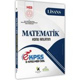 2026 Ekpss Lisans Matematik Meb Özel Konu Anlatımı Kitabı
