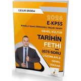 2026 Ekpss Tarihin Fethi 3575 Soru Genel Tekrar Pelikan Yayınları