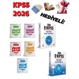 2026 EKPSS Tek Kitap Konu Anlatımlı Soru Bankası ve Deneme Seti 7 Kitap Bigelio ve Editör Yayınları
