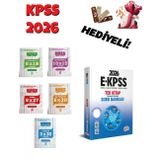 2026 EKPSS Tek Kitap Soru Bankası ve Deneme Seti 6 Kitap Bigelio ve Editör Yayınları