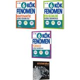 2026 Fenomen Okul 6. Sınıf Kök Tüm Dersler Soru Bankası Seti (Animorphia Hediyeli - 4 Kitap)