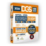 2026 FULL DGS Tüm Dersler Tek Kitap ÖSYM Çıkmış Soru Bankası Son 15 Yıl Sadece DGS PDF/Video Çözümlü