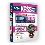 2026 FULL LİSANS KPSS ÖSYM Tüm Dersler Tek Kitap Soru Bankası Son 15 Yıl Çözümlü (Sadece Lisans)