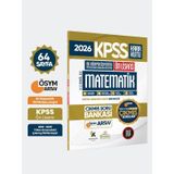 2026 FULLÖnLisans KPSS Matematik Kara Kutu ÖSYM Çıkmış Soru Bankası Son 15 Yıl (Sadece Ön Lisans)