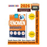 2026 Güncel 6.Sınıf 6A Matematik (1442 Soru)Yeni Müfredat Soru Bankası+Kronometre