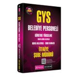 2026 GYS Belediye Personeli Görevde Yükselme Sınavlarına Hazırlık Konu Anlatımlı Soru Bankası İTFAİY