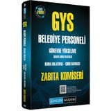 2026 GYS Belediye Personeli Görevde Yükselme Sınavlarına Hazırlık Konu Anlatımlı Soru Bankası ZABITA