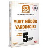 2026 Gys T.c. Gençlik Ve Spor Bakanlığı Yurt Müdür Yardımcısı Çözümlü 5 Deneme Sınavı Data