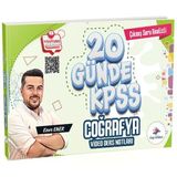 2026 Kpss 20 Günde Coğrafya Video Ders Notları Dizgi Kitap