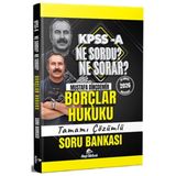 2026 Kpss A Borçlar Hukuku Ne Sordu Ne Sorar Tamamı Çözümlü Soru Bankası Dizgi Kitap
