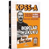 2026 Kpss A Borçlar Hukuku Video Ders Notları Dizgi Kitap
