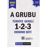 2026 Kpss A Grubu Tamamı Çözümlü Türkiye Geneli 1-2-3 Deneme Seti Pegem Yayınları