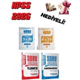 2026 KPSS - AGS Genel Yetenek Tüm Dersler Soru Bankası ve Deneme Seti 4 Kitap Bigelio ve Yediiklim Y